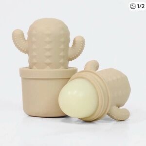 Cactus Shaped Ginger Flavoured Lip Balm